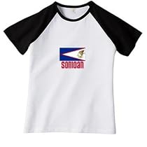 Somoan Flag Jr. Miss Cap Sleeve