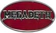 MEGADETH - Logo - Belt Buckle