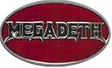 MEGADETH - Logo - Belt Buckle