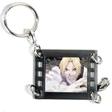 Full Metal Alchemist Ed Performing Alchemy Movie Slide Keychain