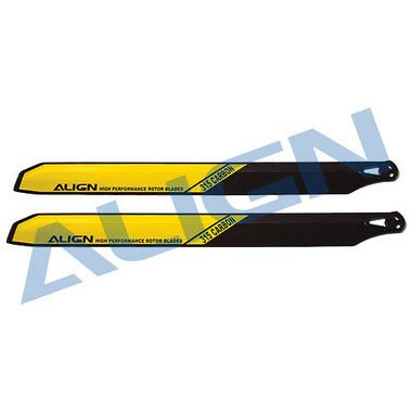 "Align 315mm Carbon Rotor Blade Set, Yellow ~ H315CY"