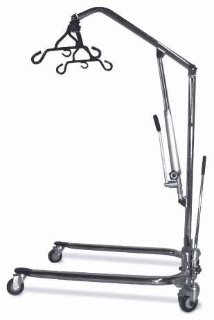 Medline Hydraulic Hoyer Patient Transfer Lift w/ Sling