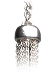 Novobeads Classic Tassel Accent Sterling Silver Charm Bead - Made in USA w imported materials - Fits all major bead bracelets