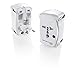 Travel Smart by Conair All-In-One Adapter Plug with Surge Protection; US Europe UK Italy Spain China