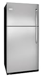Frigidaire FFHT2126LK, Top Freezer20.6 Cubic Ft Refrigerator, Stainless Steel