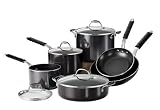 Member039s Mark 10 Pc Porcelain Enamel Nonstick Cookware Set Discount