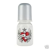 ROCK STAR BABY 哺乳瓶 ハート＆ウィング S シルバー [Baby Product]