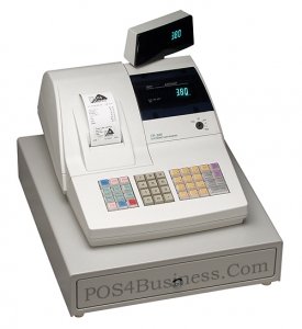 SAM4s ER-380 Cash Register with 12 Depts and 500 PLUs