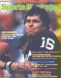 Jim Plunkett Autographed/Hand Signed Sports Illustrated Magazine (Oakland Raiders)