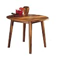 Cottage Hickory Stain Berringer Dining Room Drop Leaf Table