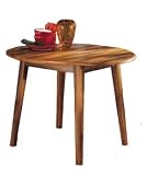 Cottage Hickory Stain Berringer Dining Room Drop Leaf Table