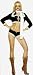 Just Over Cost! Sexy 3 pc. Aviator Pilot Costume Lingerie - Mile High Clubbing? Sexiest Pilot Uniform Ever! - In Stock, Ready to Ship!