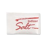 Salt Packets, .75 Grams, 1000 Packets/Box/3 Boxes/Carton