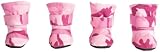XX-SMALL - PINK - Camo Dog Boots