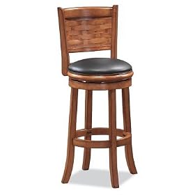 Boraam 29-Inch Sumatra Swivel Bar Stool Color - Distressed Oak by Boraam