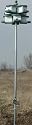 Heritage Farms 7548 15-Foot Pole System for Quad Pod Purple Martin House