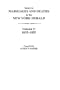 Index to Marriages and Deaths in the New York Herald, Vol I 1835-1855