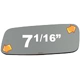 1993 - 1997 VOLVO 850 Flat Driver Side Replacement Mirror Glass by Automotive Mirror Glass