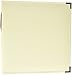 We R Memory Keepers 8.5 x 11-inch Classic Leather 3-Ring Album Vanilla, includes 5 page protectors