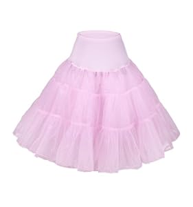 Flora Women's 50s Vintage Rockabilly Petticoat, 25