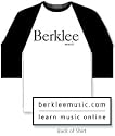 Berklee Mens BaseBall Stlye T-Shirt Jersey Large
