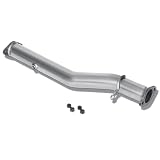 Borla 60504 Exhaust Connection Pipe - EVO X '08 2.0L TURBO AT MT AWD by Borla