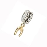 Carlo BIAGI Dangle Bead 925 Silber Hufeisen Armband Anh�nger BDBG03von "Carlo Biagi Beads"