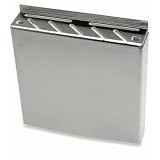 from Genware Knife Box Stainless Steel For Wall Mounting