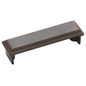 Amerock BP26130-ORB Manor Cup Pull with 3-Inch Center, Oil Rubbed Bronze
