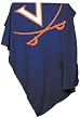 Virginia Cavaliers Sweatshirt Blanket/Throw - NCAA College Athletics