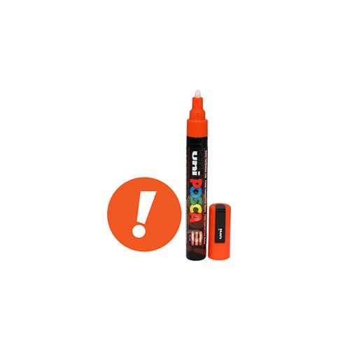 Uni Posca Paint Marker PC-5M - Orange