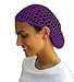 Purple Hair Net - Snood - Crochet Hair Net Snood In Purple
