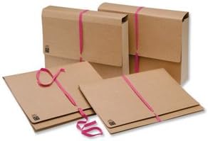 Spicers Legal Wallet with 914mm Tie Tape Gusset 51mm Foolscap 337x257mm [Pack 25]