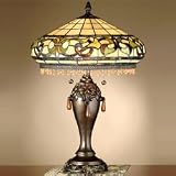 Dale Tiffany Antique Bronze Antiques Road Show Lamp Table