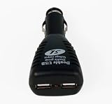 Car Adapter Charger for Apple iPhone iPod with Double USB
