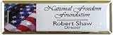 DIAMOND WHITE BADGE - with 4 Color Printing