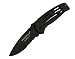 Smith & Wesson SW3300BS Swat Baby Serrated Frame Lock Knife, Black