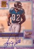 Jimmy Smith, Jacksonville Jaguars, 2001 Topps Reserve Autographed Card