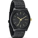 Nixon Time Teller Black Dial Stainless Steel Mens Watch A0451041