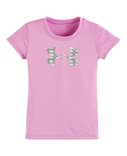 Under Armour Girls' Holographic Big Logo Tee