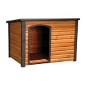 Precision Pet Outback Log Cabin Dog House, Large, 45 1/2x33x33-Inches