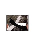 Elegant Satin Spandex Gloves. Great for any Formal, Special, Bridal Occasion, Wedding or Costume