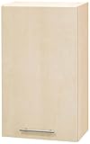Fackelmann 84326 ACTIVE Hängeschrank, Front Flipp, 1 Tür, H/B/T 67x40x22 cm