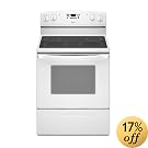 Amana 4.8 cu. ft. Self-Cleaning Electric Range, AER5830VAW, White