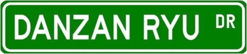 Danzan Ryu Street Sign ~ Martial Arts Gift ~ Aluminum
