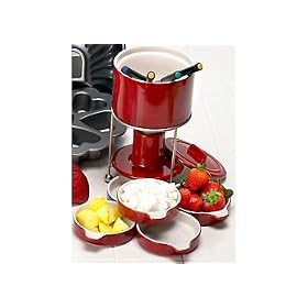 16-pc. Red Fondue Maker by Bealls