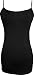 Stretch Cotton Camisole with Shelf Bra Junior Plus Size