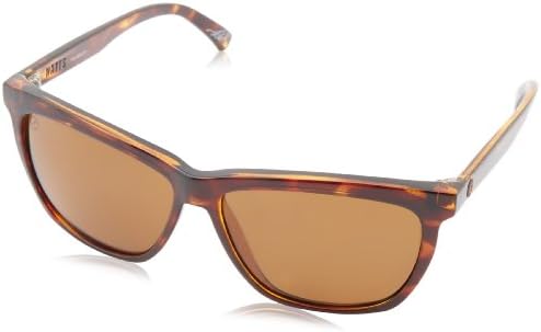 Electric Watts ES11910643 Polarized Square Sunglasses,Tortoise Shell,58 mm