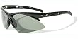 JiMarti JMP6 Polarized Sports Wrap Sunglasses Active Fit for Golf, Cycling, Skiing