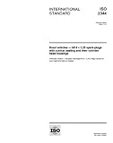 ISO 2344:1998, Road vehicles - M14 x 1,25 spark-plugs with conical seating and their cylinder head housings